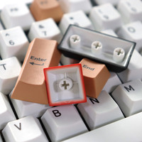 Lumière mixte R2 Keycaps Pbt 129 touches Dye-Sub Cherry Profile Keycaps pour clavier mécanique 61/87/104/108 Mx Switch