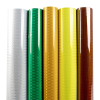 Lámina Reflectante Económica EGP de 3HAO PET, Material Prismático de Grado de Ingeniería PET, Reflectante para Señales de Tráfico