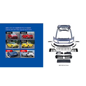 Kit de Carrocería Modificado de Plástico 6C0807217 para <span class=keywords><strong>Polo</strong></span> <span class=keywords><strong>GTI</strong></span> <span class=keywords><strong>2022</strong></span>, Kit de Piezas de Parachoques Delantero/Trasero - Product Image 6