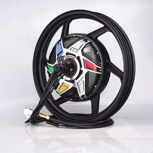 Moteur de moyeu BLDC 1500W 18 pouces pour moto, modèle GT Racing Bare-Rim, vente chaude usine - Product Image 3