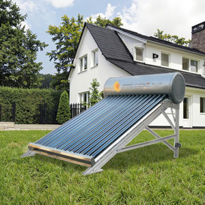 Tubos de calor solar de alta eficiencia para colectores de tubos evacuados Vacío de cobre 100% para sistemas presurizados 300L - Product Image 1