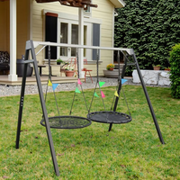 Ensemble de balançoires Zoshine robustes pour intérieur/extérieur, pour enfants, utilisation en parc de trampolines, couleur personnalisable