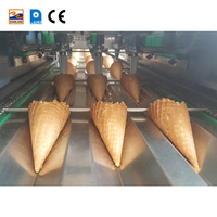 Machine automatique en acier inoxydable pour fabriquer des rouleaux d'œufs, des bâtonnets de gaufrettes et des cônes de sucre, prix de gros