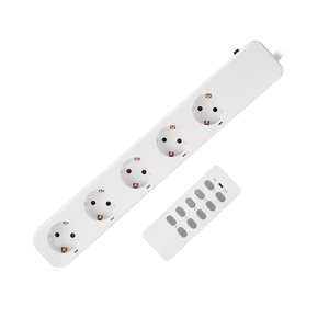 เต้ารับปลั๊กหลายช่องสำหรับบ้านและที่อยู่อาศัยแถบไฟติดผนังสีขาว5วิธี - Product Image 3
