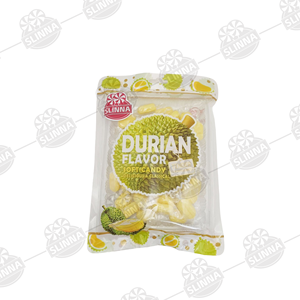 Gomitas con Sabor a Durian al por Mayor, Dulces Masticables de Frutas Tropicales Halal, Dulces Suaves Envasados Individualmente - Product Image 6