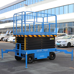 Plateforme de travail remorquable, plateformes élévatrices à ciseaux industrielles, plateformes élévatrices à ciseaux électriques hydrauliques mobiles - Product Image 3