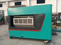 Machine de moulage de barquettes à œufs de capacité moyenne, 4000 pièces par heure, ligne complète avec four de séchage à économie d'énergie