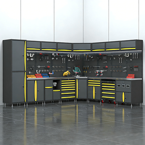 भारी शुल्क ओएम मोबाइल उपकरण कैबिनेट गाड़ी दराज मल्टी-फंक्शनल मैकेनिक टूल छाती कार्यशाला स्टेशन ऑटो मरम्मत 4 एस स्टोर - Product Image 1