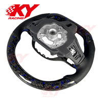 Volant sport en fibre de carbone avec LED personnalisées pour BMW G02 G05 G20 G21 G22 G29 G30 G31 G80 G82 G87 X3 X4 X5 X6 M2 M3 M4 M5