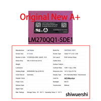 Panel de Pantalla LCD de 27 Pulgadas en Oferta, IPS 5120*2880 EDP 60Hz, Reemplazo para LM270QQ1 SDA1 SDF1 SDF2 SDB1 SDB2 SDC1 SDC2 SDD1 SDE1
