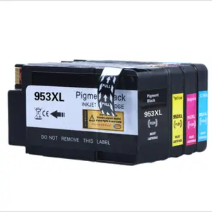 DH 953XL 957XL 953 957 XL Premium renkli için uyumlu mürekkep püskürtmeli mürekkep kartuşu HP953 için HP OfficeJet Pro 7740 7720 yazıcı mürekkep püskürtmeli