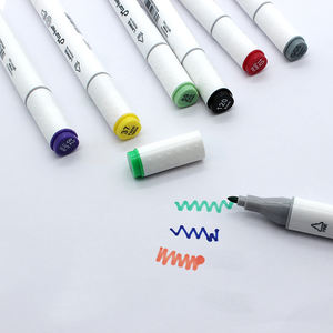 12 24 couleurs double marqueurs stylo double extrémité <span class=keywords><strong>alcool</strong></span> croquis <span class=keywords><strong>dessin</strong></span> marqueurs stylos école <span class=keywords><strong>crayon</strong></span> ensemble - Product Image 5