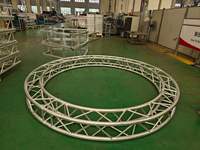 Estructura Circular de Aleación de Aluminio con Certificación TUV CE de China, Plataforma Portátil para Producción de Giras, Conciertos, Exposiciones, Eventos e Iluminación