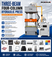 Presse hydraulique à quatre colonnes de 200 tonnes, modèles personnalisables, vente directe d'usine