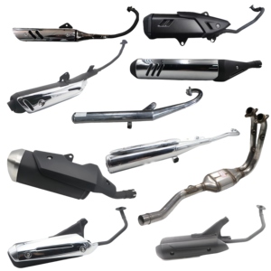 Silencieux d'échappement à faible consommation de carburant, résistant à la chaleur, conception anti-brûlure, conduite silencieuse, PCX160 pour assemblage de silencieux OEM - Product Image 6