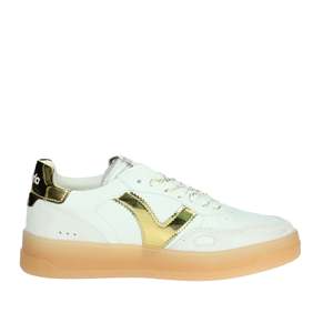Sneakers da Donna Victoria Bianche e Oro con Suola Chunky, Sneakers alla Moda - Product Image 4