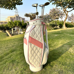 Juego completo de <span class=keywords><strong>palos</strong></span> de <span class=keywords><strong>golf</strong></span> para <span class=keywords><strong>mujer</strong></span> con juego completo Drivers Irons Putters Logotipo personalizado Hecho Acero inoxidable duradero - Product Image 2