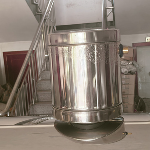 Chauffe-eau <span class=keywords><strong>solaire</strong></span> à tubes sous vide non pressurisé de 200 L avec conception autoportante à branchement direct pour hôtels et utilisation extérieure - Product Image 3