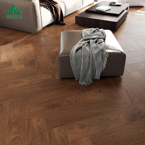 Suelo Laminado Moderno Fácil de Instalar, Diseño de Parqué en Espiga, Acabado Mate, para Sala de Estar, Cocina, Hotel - Product Image 4