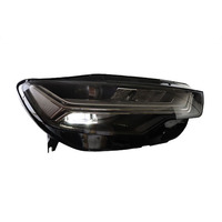 Phare LED automatique SJC pour Audi A6 C7 16-18 systèmes d'éclairage de voiture de lumière avant LED mise à niveau complète phare feux de jour