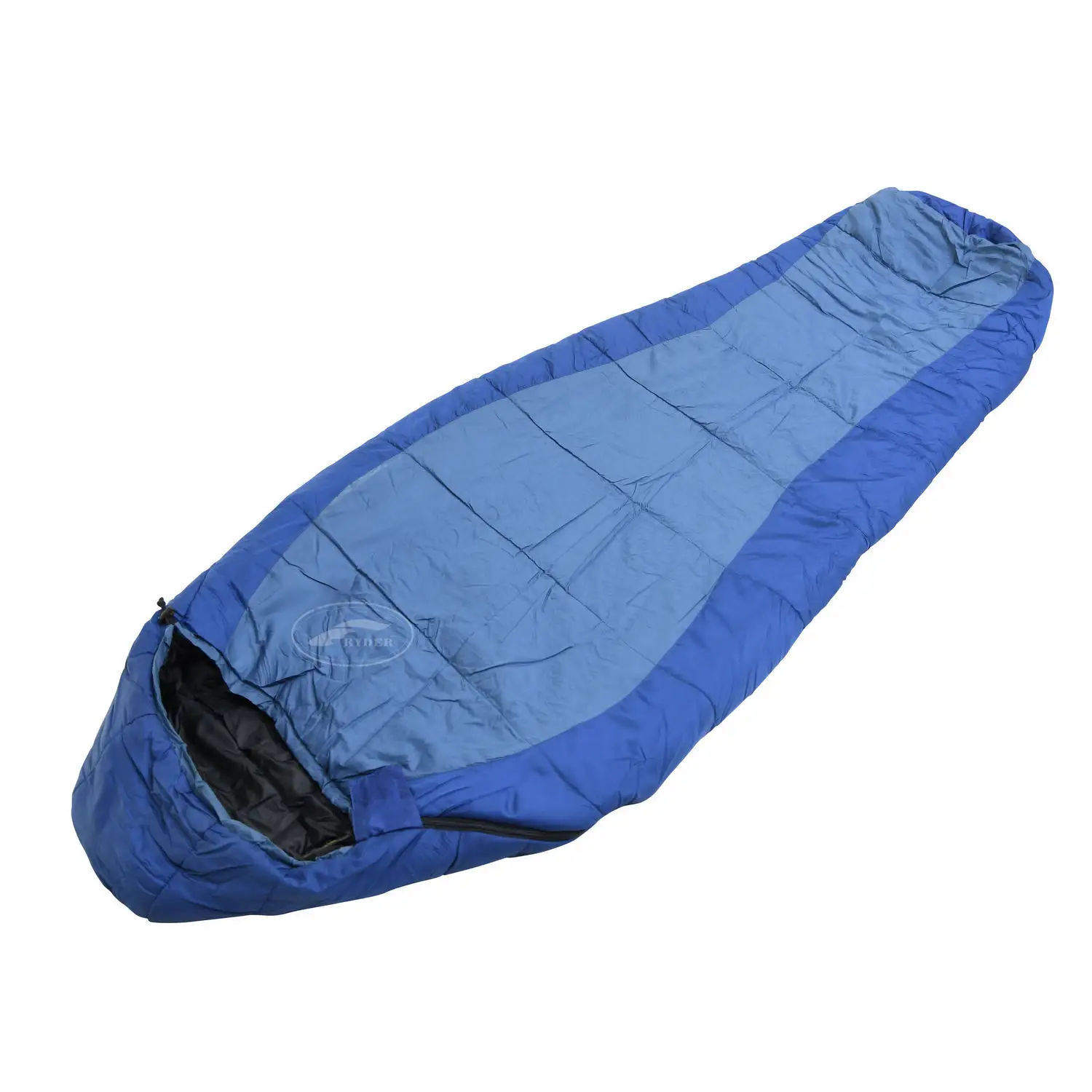 Custom Labelling Camping Backpacker Anti-Snag Mummy 0 Degree Survival Thermal Sleeping Bag with Zip Baffle 3 Season