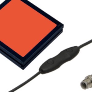 Square <b>Light</b> Source 51X51mm Red PC Lampshade 220V <b>Socket</b> Power Industry Use 3000H Life CRI 80-90 - Product Image 1