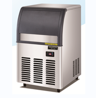 Système de refroidissement par air SICOTCNA, machine à glaçons, machine à glaçons en cubes, commerciale, restaurant, bar, boissons froides, machine à glaçons R22/R404a