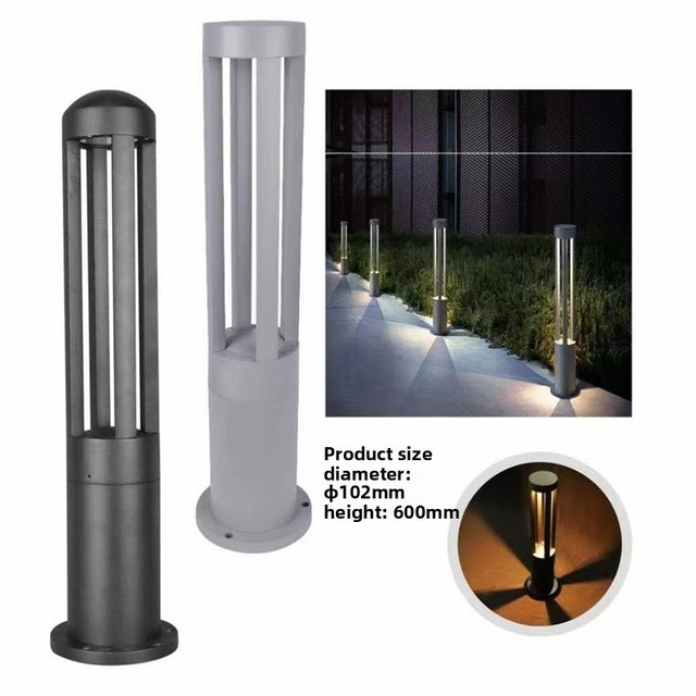 LED Lawn Lights Cool White/Warm White Outdoor Waterproof IP66 Aluminum Landscape Lighting for Courtyard Villa Community Park