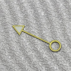 Pièces de montre GMT, aiguilles d'alarme triangulaires colorées, adaptées au mouvement NH34 - Product Image 2