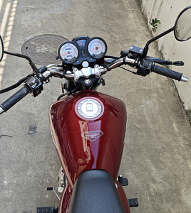 NIXIMI Moto chinoise bon marché de style rétro 125cc, moto de rue avec pneus antidérapants pour les routes accidentées en Afrique - Product Image 5