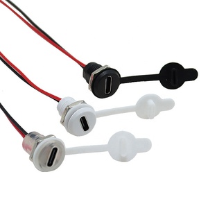 Zing 2Pin SKU2022<span class=keywords><strong>หู</strong></span><span class=keywords><strong>แจ็</strong></span><span class=keywords><strong>ค</strong></span>ชา<span class=keywords><strong>ร์</strong></span>จเร็วกันน้ำได้รวดเร็ว, หัวแจ็<span class=keywords><strong>ค</strong></span>2.0พร้อมแผงล็อค6V-24V DC 12V กันไฟในรถคู่ - Product Image 1