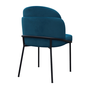 Sillas de Comedor Apilables de Alta Calidad, Elegantes <span class=keywords><strong>y</strong></span> Modernas, de Terciopelo, para Restaurantes de Lujo - Product Image 5
