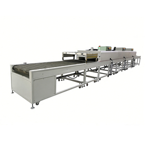 <span class=keywords><strong>Machine</strong></span> de séchage IR à air chaud automatique personnalisée, <span class=keywords><strong>petite</strong></span>, 380V 550W, 2m x 0.6m x 1.1m, 500 t-shirts/heure pour - Product Image 1