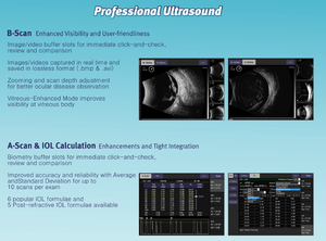 Hochwertiger Ophthalmologischer Ultraschall MD-2300S AB-Scan Ophthalmologischer AB-Scanner zum Verkauf - Product Image 4