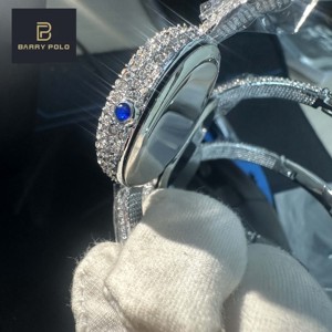 Bracciali Aperti a U Concavi Martellati in Oro Barry <span class=keywords><strong>Polo</strong></span> per <span class=keywords><strong>Donna</strong></span>, Gioielli in Acciaio Inossidabile, Orologi Personalizzati alla Moda - Product Image 2