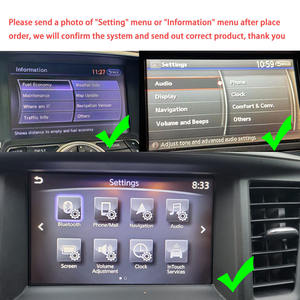 Module de mise à niveau radio OEM Apple Wireless CarPlay Video Interface <span class=keywords><strong>Android</strong></span> <span class=keywords><strong>Auto</strong></span> pour Nissan 370z Armada Patrol Y62 Pathfinder GT-<span class=keywords><strong>R</strong></span> - Product Image 6