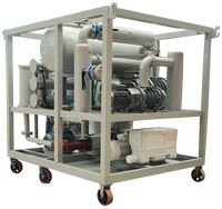 Purificateur d'huile de transformateur haute efficacité, purificateur d'huile mobile multi-étapes sous vide pour transformateur de puissance et poste de transformation
