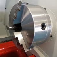 Torno CNC CK6136 Económico, Torno CNC de Bancada Plana de Tamaño Pequeño, Adecuado para el Procesamiento de Metales en Lotes Pequeños