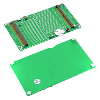 RAM Laptop DDR4 DDR5 untuk Kartu dengan Tombol Type-C, Indikator LED Baterai untuk Deteksi Kesalahan Memori SO-DIMM, Slot Ganda, Tersedia