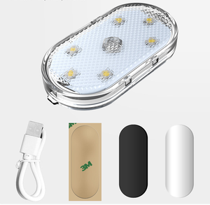 Luz LED Interior para Auto con Sensor Táctil, Decorativa, Colorida, para Mapa, Lectura, Pies, Maletero, Techo, Recargable por USB - Product Image 1
