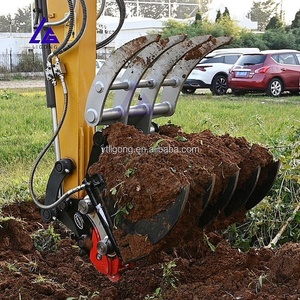 Grappin hydraulique, adapté au débroussaillage, au ramassage de la végétation dispersée et à l'élimination rapide des obstacles. - Product Image 4