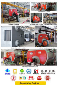 Caldera de vapor de gasoil profesional utilizada en la fábrica de prendas de vestir para planchar - Product Image 3