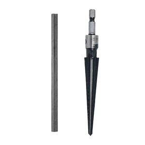 3-13mm Bridge Pin Hole Hand Held Reamer T Handle Tapered 6 Flute Chamfer <b>Bit</b> Reaming Woodworker Core <b>Drill</b> Cutting Tool - Product Image 5