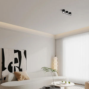 Precio de fábrica al por mayor Anti Glare Gx53 Cilindro Accesorio Montado en superficie Fino Die Cast Aluminio Downlight <span class=keywords><strong>GX</strong></span> 53 Led Down Light - Product Image 2