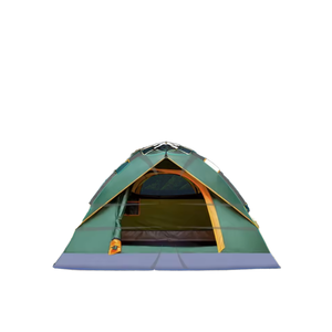 Vent Vallée D'été Mongol Hexagonal <span class=keywords><strong>Yourte</strong></span> Tente Étanche Automatique Camping Tente En Plein Air Voyage En Aluminium Une Chambre - Product Image 6