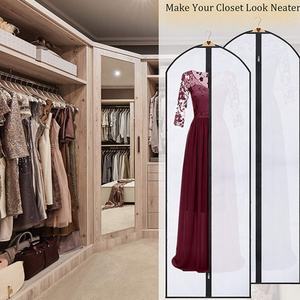 Wholesale Custom logo Suit Bag Non Woven <b>Dress</b> <b>Cover</b> Foldable Suit <b>Cover</b> Garment Bag for Wedding <b>Dress</b> - Product Image 4