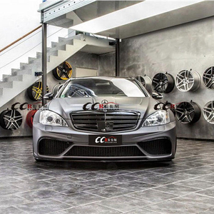 ชุดตัวถังแบบกว้างสำหรับ S300L W221รถ Mercedes Benz S S500L กันชนหน้า2006-2013กันชนหน้ากระโปรงข้างซุ้มล้อ - Product Image 3