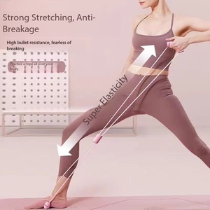 Ultima Novità: Banda Elastica a 8 Forme per Yoga <span class=keywords><strong>con</strong></span> Maniglie, Corda per Trazioni, Fasce Elastiche per Petto, <span class=keywords><strong>Braccia</strong></span> e Spalle, Attrezzatura per Allenamento Domestico - Product Image 6