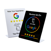 Carte d'examen Google NFC de haute qualité 213 13.56Mhz PVC taille Standard Instagram TikTok Promotion sociale