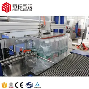 Auto Plastic Pet Bottle Sleeve Wrapper Oven Shrink Sleeve Sealing Tunnel Shrink Packing Wrapping Machine For Cans
